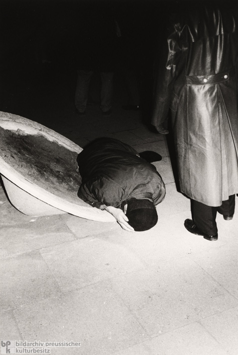 Victim of the Police Action in Front of the German Opera in West Berlin’s Charlottenburg Neighborhood (June 2, 1967)